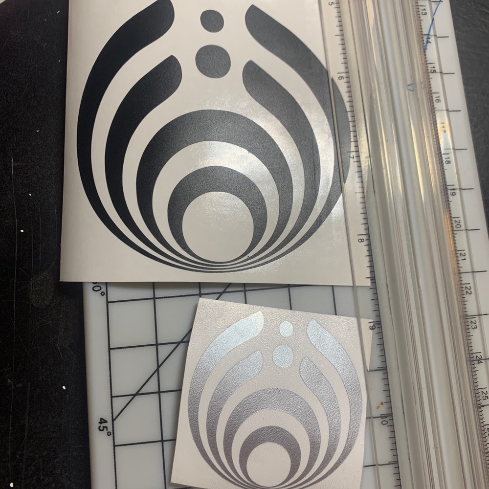 X2 Lot Bassnectar sticker vinyl decals